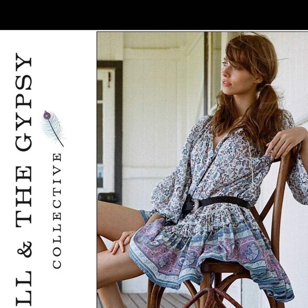 Spell and The Gypsy Dahlia Tunic Dress EUC S